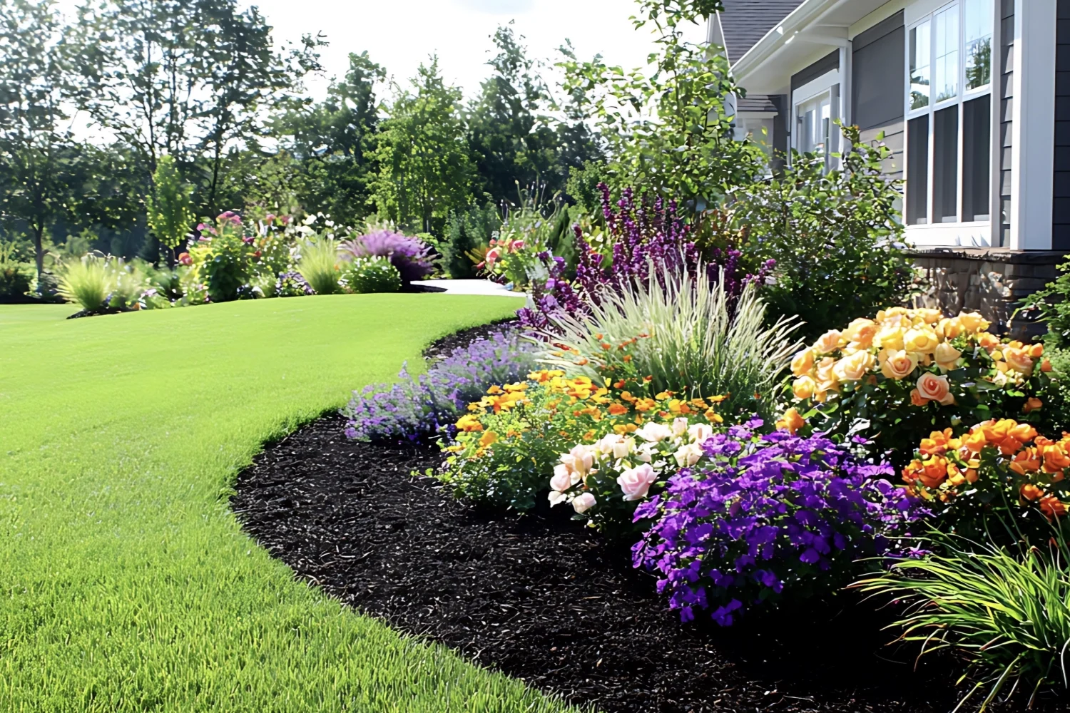 Garden Bed Mulching Wilton, CT